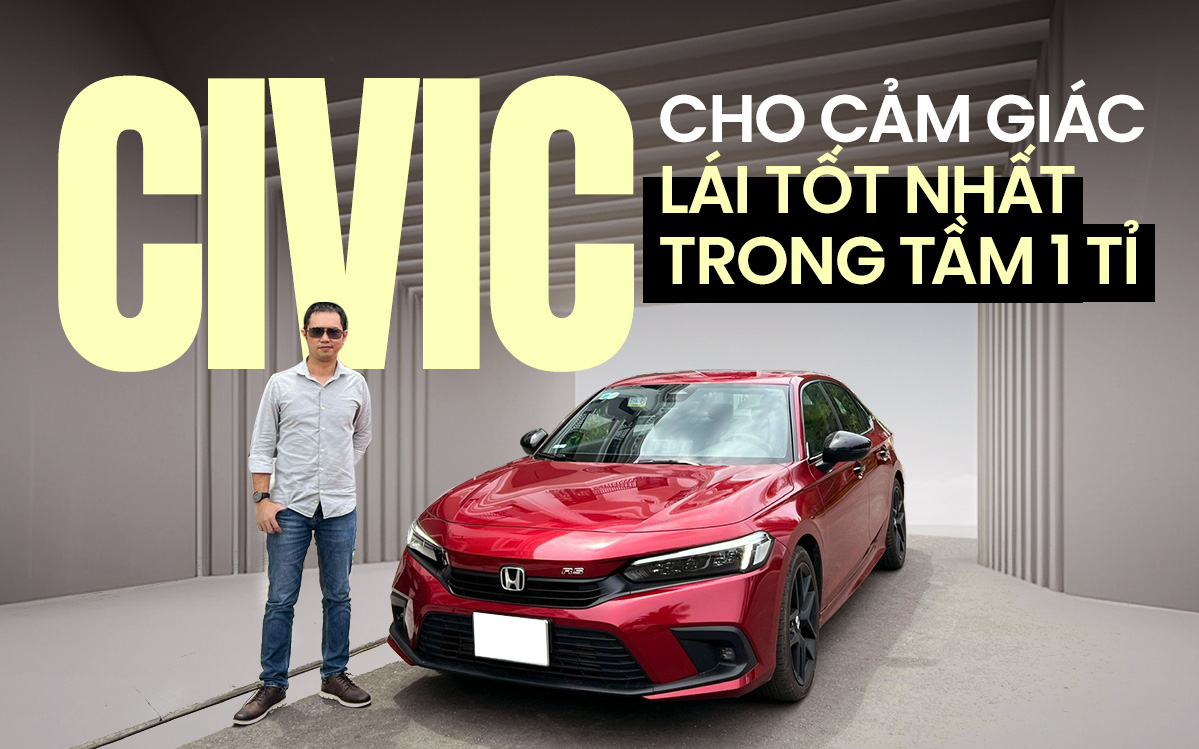 Chủ Honda Civic 2022: ‘Ồn nhưng vẫn mua vì lái hay và vợ không bị say xe