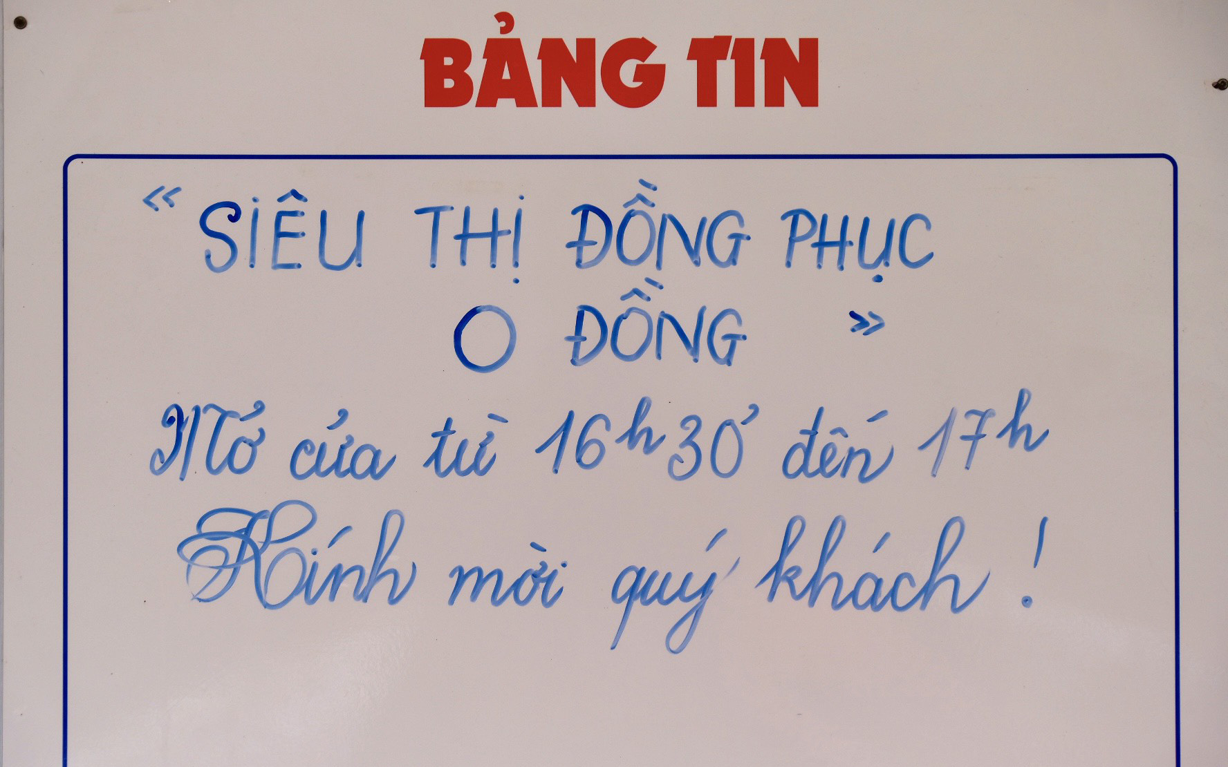 Gom góp đồng phục cũ thành