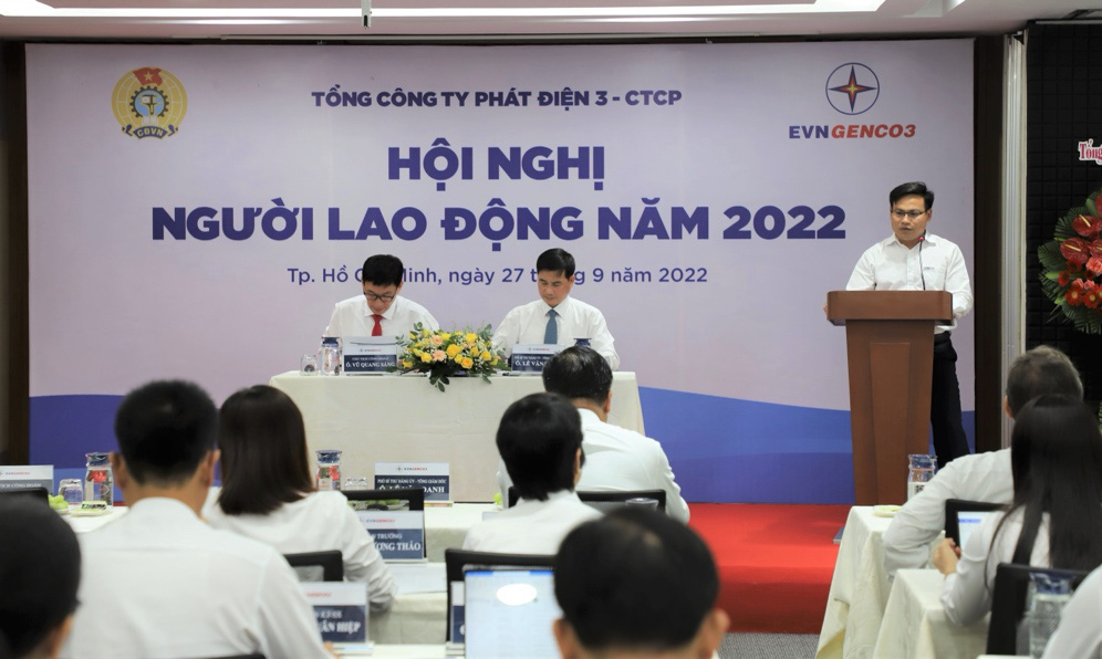 Tổng công ty Phát điện 3 tổ chức Hội nghị Người lao động năm 2022 - Ảnh 5.