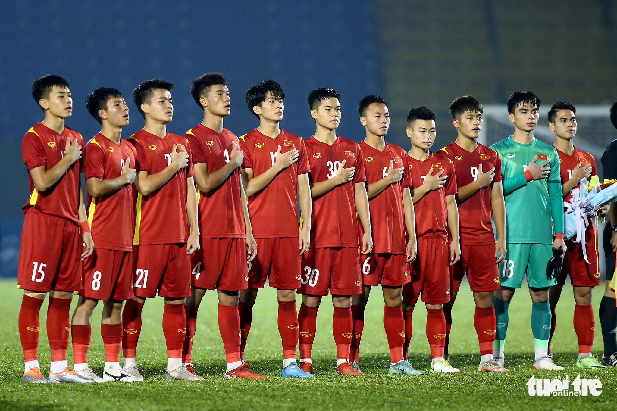 U20 ベトナム - U20 パレスチナ: 90 分間の窒息攻撃はありますか?  -写真1。