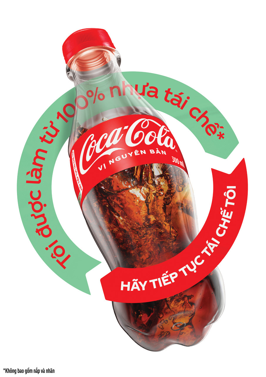 Coca-Cola Việt Nam ra mắt chai làm từ nhựa tái chế - Ảnh 3.