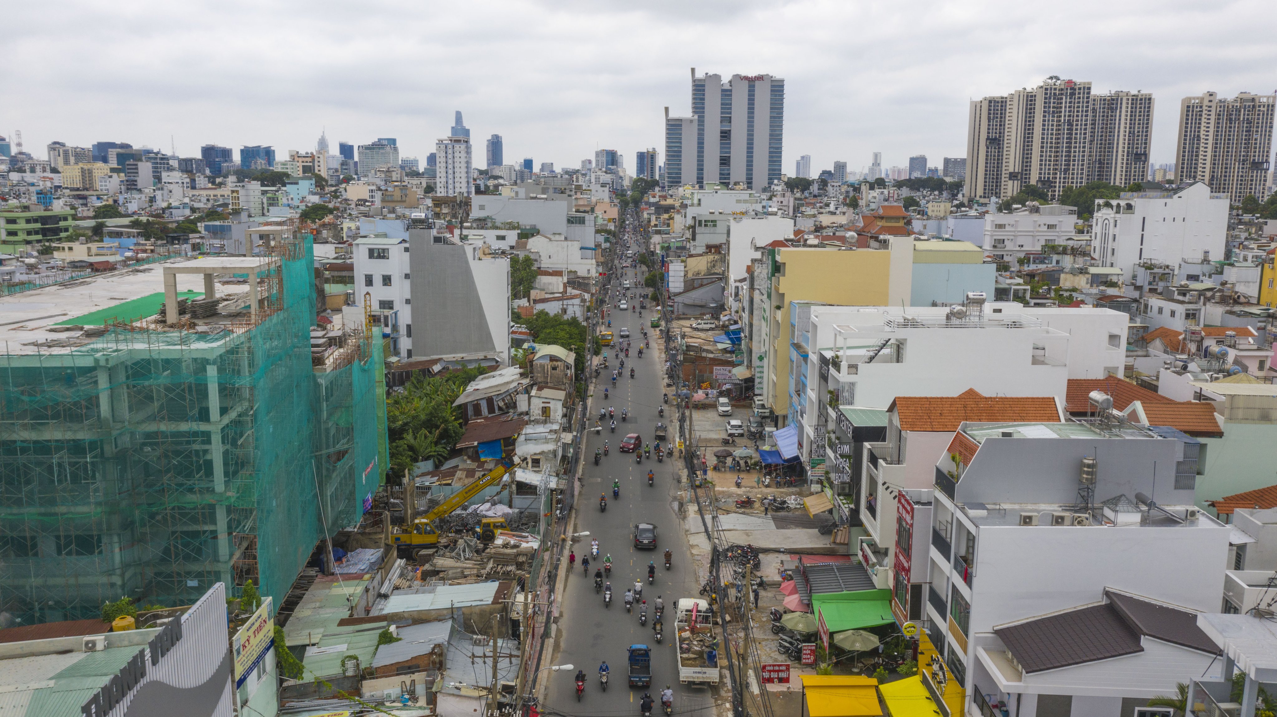 Metro số 2 TP.HCM: Phương án phân luồng để di dời hạ tầng kỹ thuật - Ảnh 1.