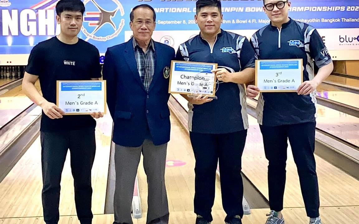 Lê Lâm Tùng đoạt HCV thứ hai cho Việt Nam ở Giải Bowling Thái Lan mở rộng 2022