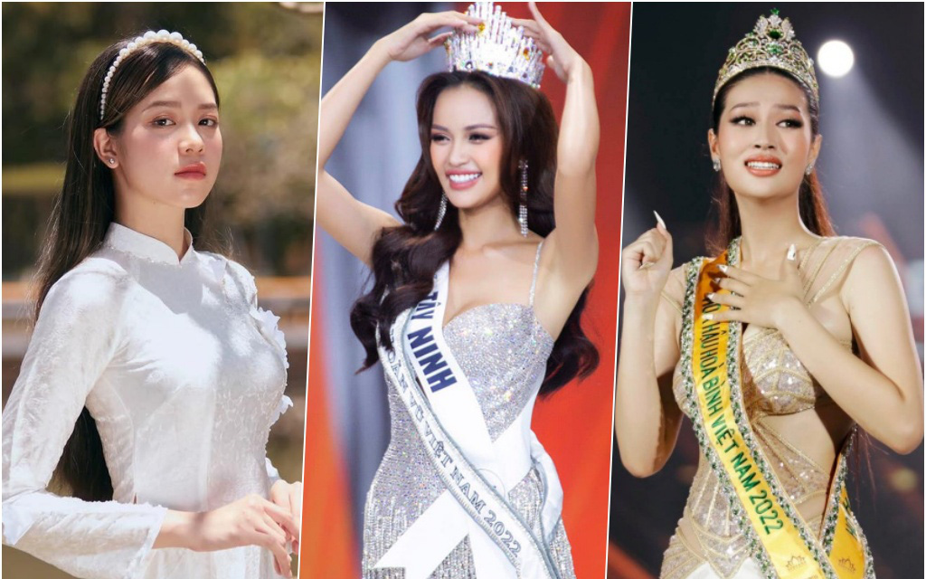 Soi nhan sắc 11 người đẹp Việt đăng quang hoa hậu năm 2022
