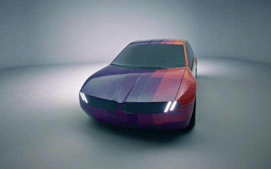Xe BMW đổi 32 màu chỉ trong 1