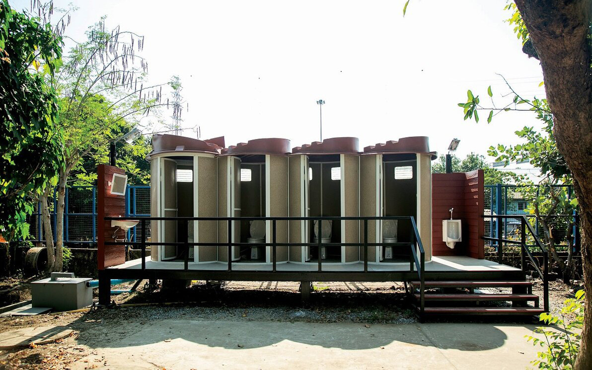 Tiềm năng nhân rộng nhà vệ sinh không phát thải tại Việt Nam- Ảnh 5. Xây dựng công trình nhà vệ sinh không phát thải đầu tiên tại Việt Nam