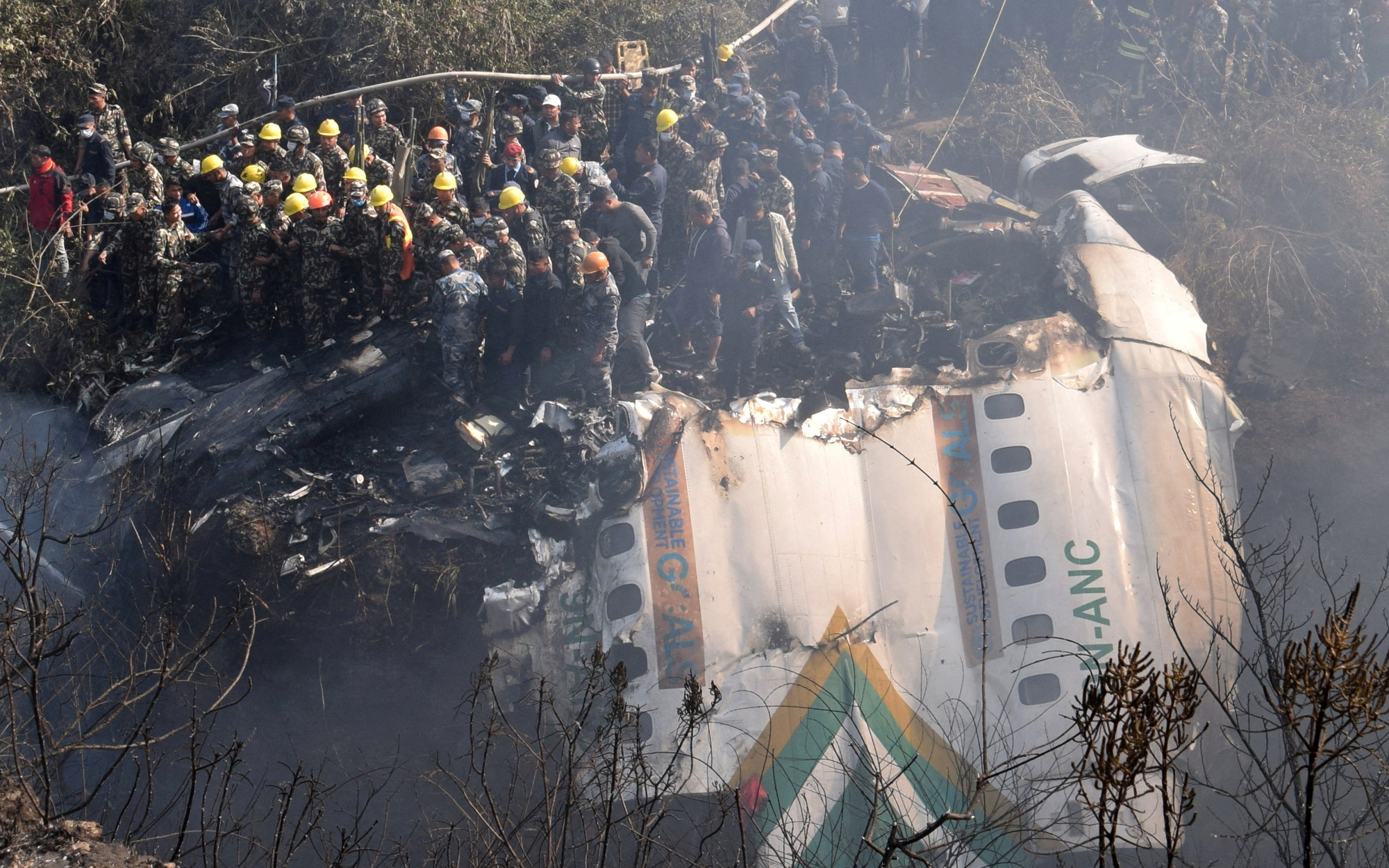 Toàn bộ 72 người trên máy bay thiệt mạng, Nepal tổ chức quốc tang