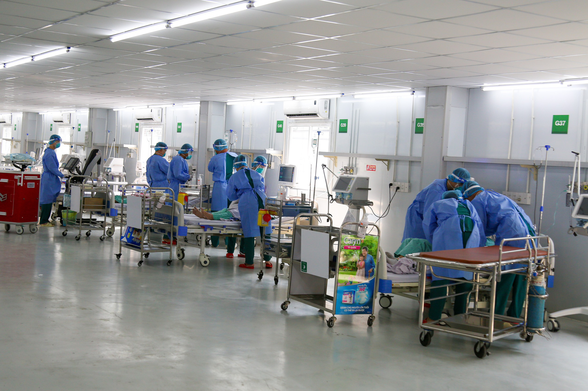 Diễn tập kích hoạt lại Bệnh viện dã chiến số 13 tại TP.HCM