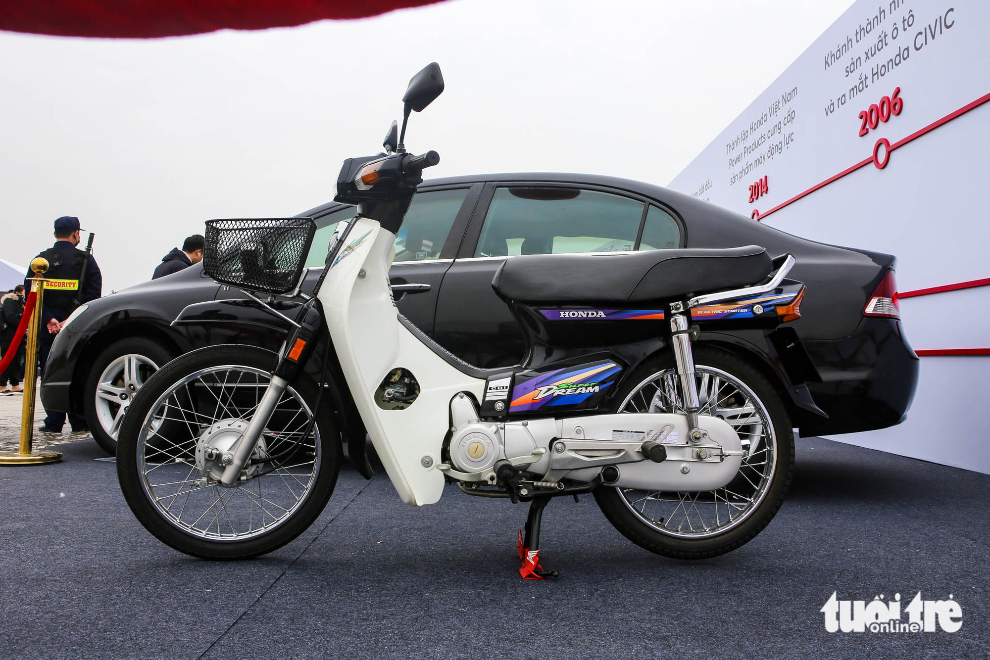 Honda Việt Nam giới thiệu Super Dream 110cc mới giá từ 187 triệu đồng   CafeAutoVn