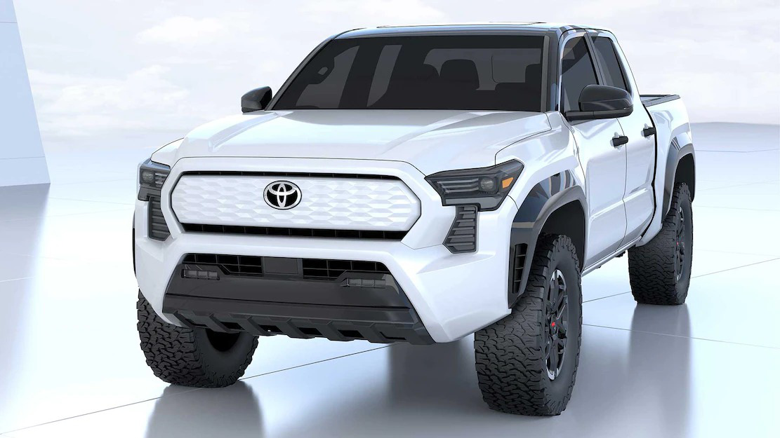 The new Toyota Hilux can make an unprecedented makeover: eat according to the Tacoma design - Photo 1.