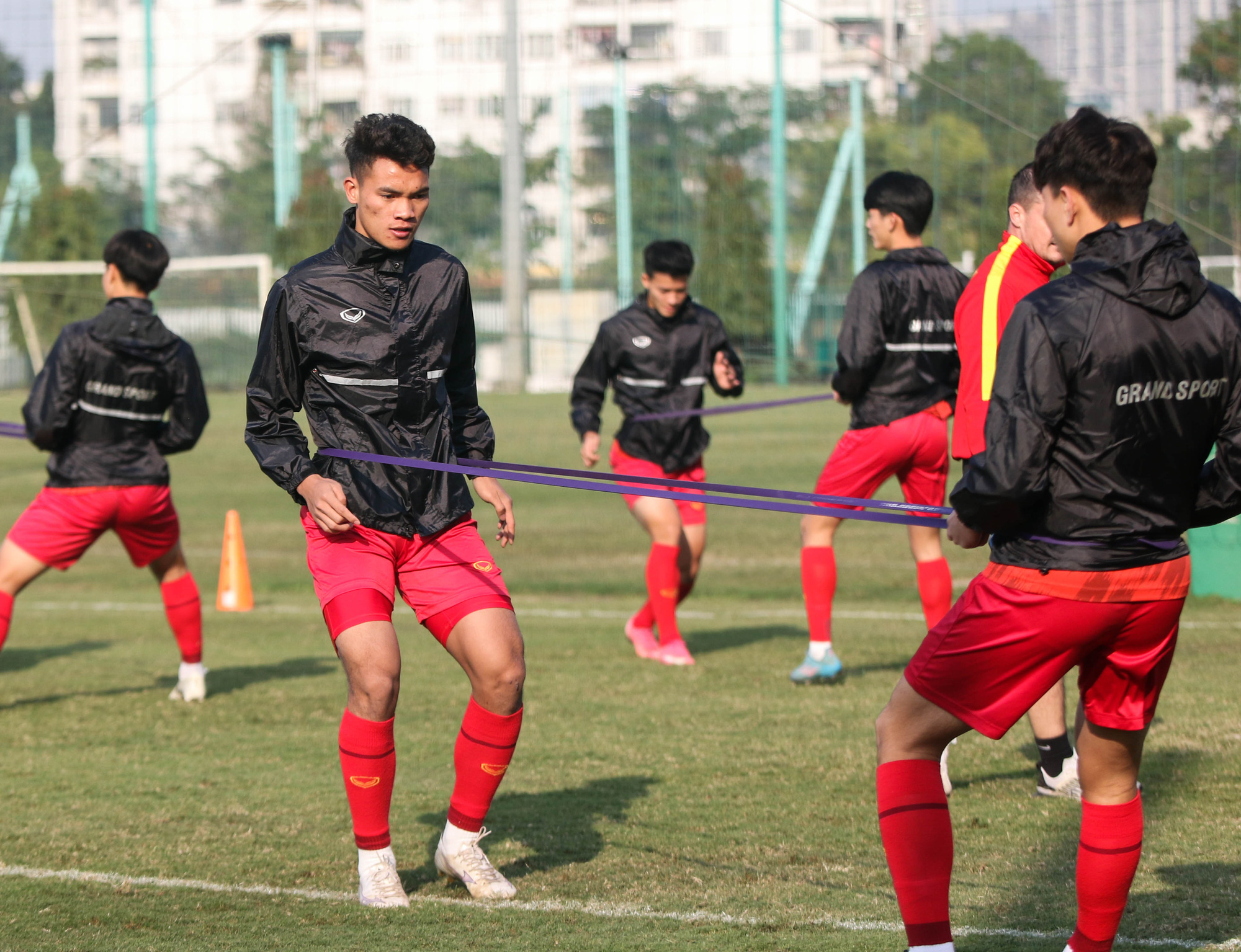 U20 Việt Nam nỗ lực có kết quả tốt tại VCK U20 châu Á 2023 - Ảnh 3.