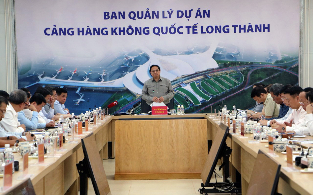 Thi công sân bay Long Thành chậm trễ, Thủ tướng yêu cầu làm rõ trách nhiệm từng bộ ngành