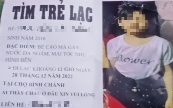 Nữ công nhân ở Hóc Môn nhiều ngày mất liên lạc với con gái 11 tuổi- Ảnh 2. Hai cháu bé ở Bình Chánh mất liên lạc với gia đình được tìm thấy ở Cà Mau