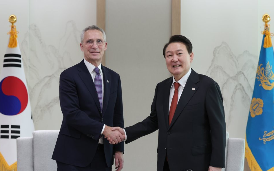 NATO seeks alliances with South Korea, Japan