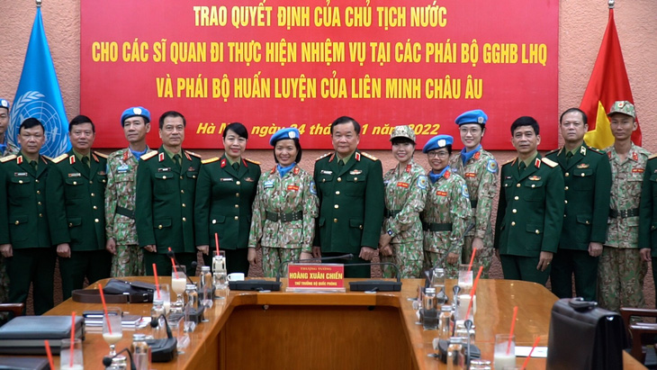 10 dấu ấn nổi bật của lực lượng gìn giữ hòa bình Việt Nam năm 2022 - Ảnh 10.