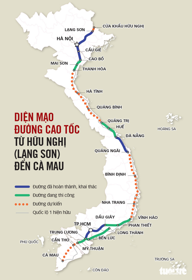 Bộ Công an: Cao tốc Bắc - Nam giai đoạn 1, có dấu hiệu chuyển nhượng thầu trái phép - Ảnh 1.