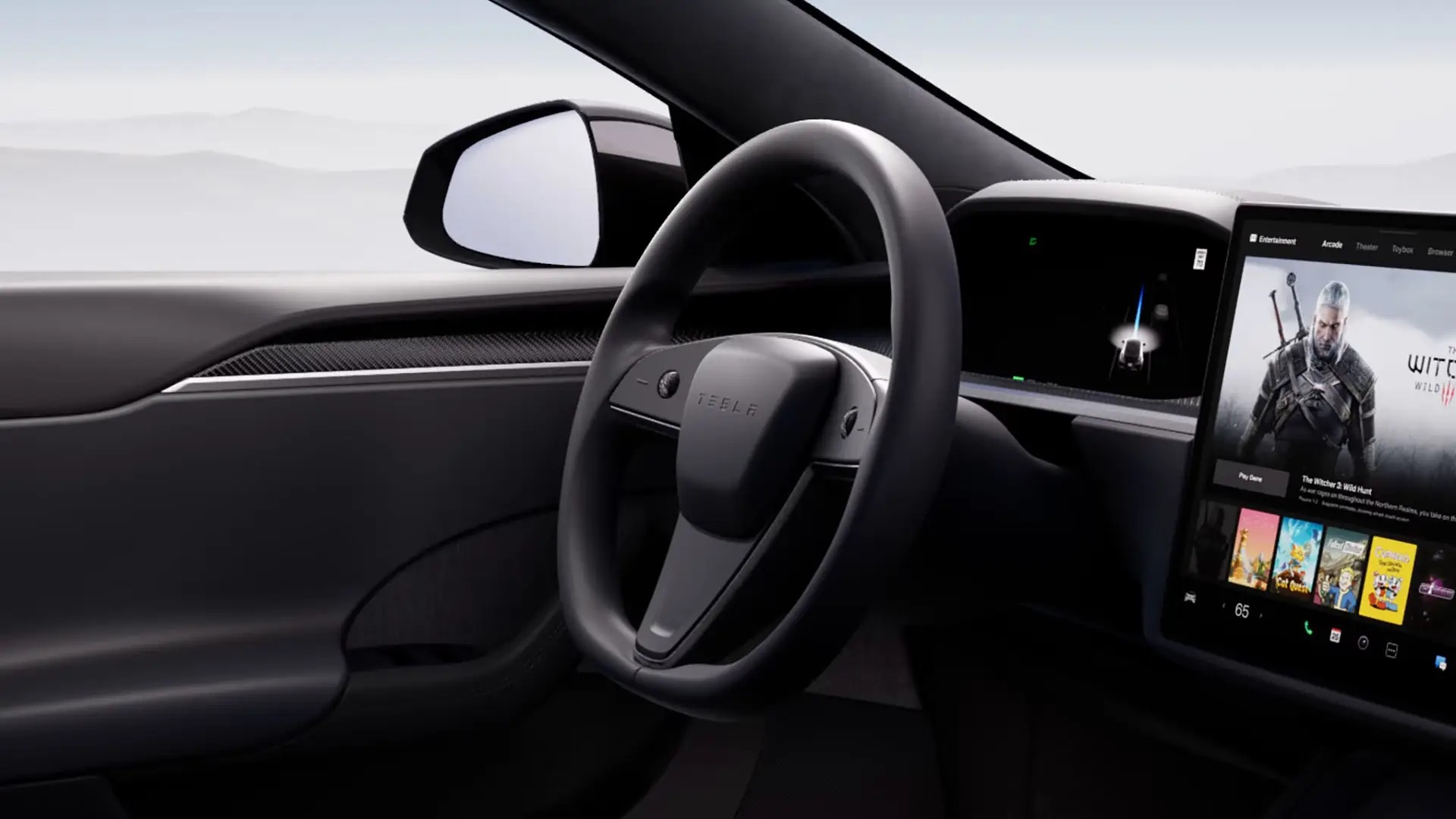 Tesla quay xe, bỏ vô lăng hình chữ U - Ảnh 1. Tesla quay xe, bỏ vô lăng hình chữ U - Ảnh 1.