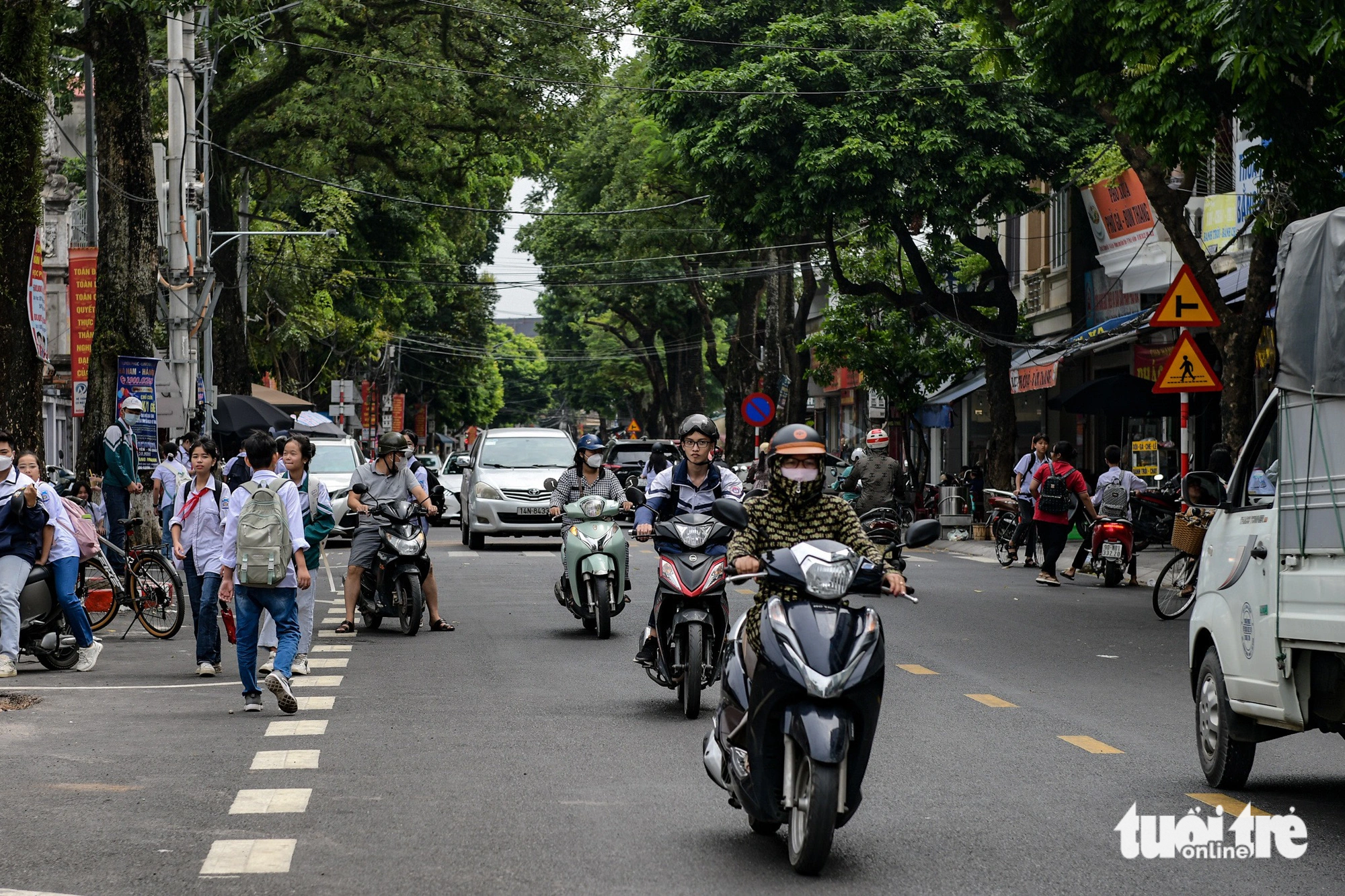 Một góc phường Lương Khánh Thiện (TP Phủ Lý) hiện tại - Ảnh: NAM TRẦN