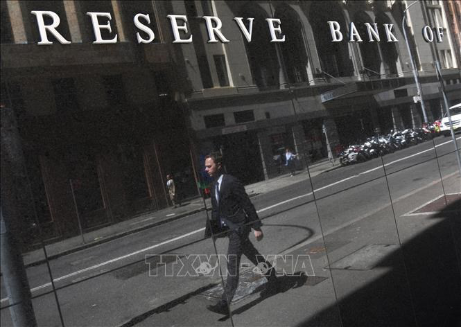 Trụ sở Ngân hàng Dự trữ Úc ở Sydney - Ảnh: AFP/TTXVN