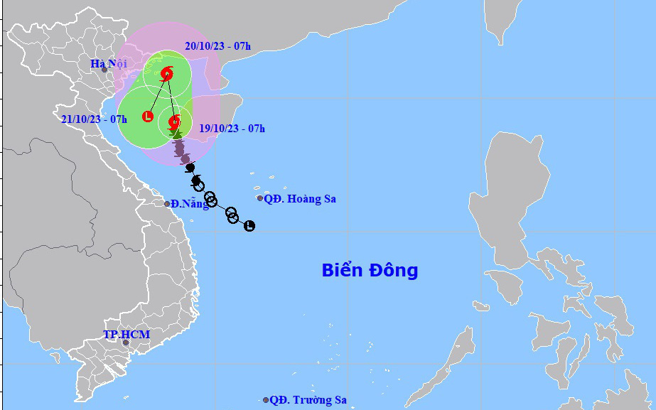 Vì sao bão số 5 sẽ đổi hướng đột ngột rồi suy yếu nhanh?