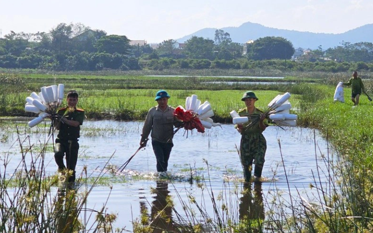 Giăng bẫy chim trời: Xử lý nghiêm hành vi tận diệt môi trường xanh- Ảnh 3. Giăng bẫy chim trời: Xử lý nghiêm hành vi tận diệt môi trường xanh- Ảnh 3.