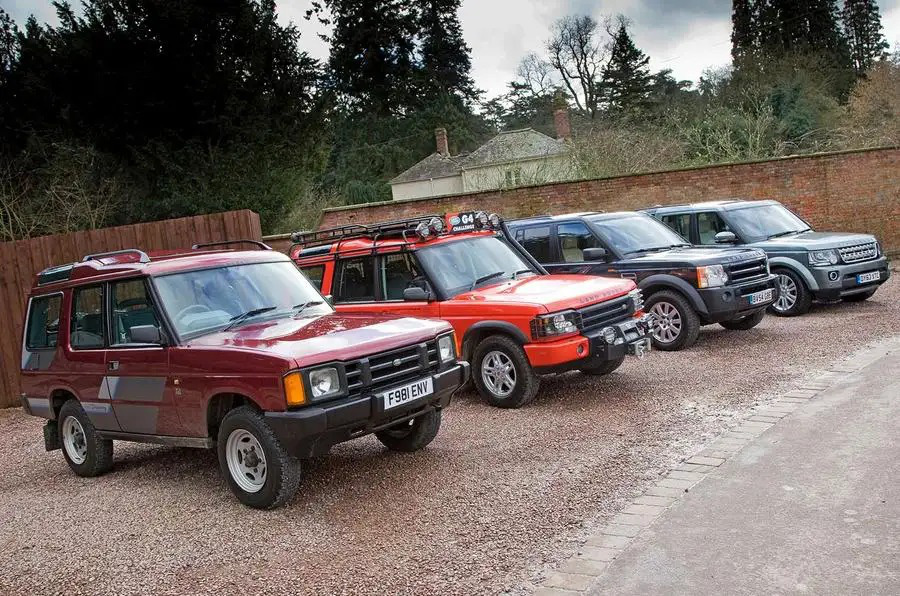 The Land Rover Discovery was first launched in 1989 and now has 4 generations - Photo: Autocar