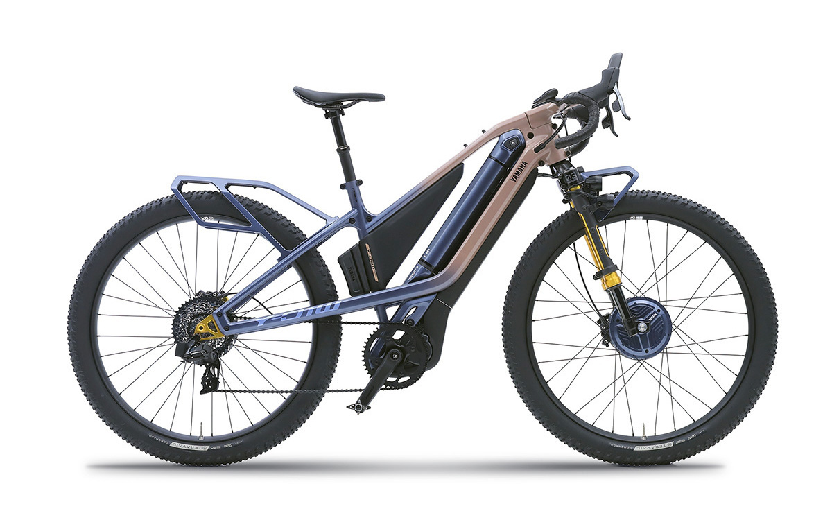 Xe cào cào Yamaha PG-1 chốt giá rẻ giật mình: 30,4 triệu đồng, rẻ hơn nhiều so với đối thủ- Ảnh 17. Xe đạp điện độc đáo của Yamaha: Dẫn động 2WD, có trợ lực lái chinh phục đường núi