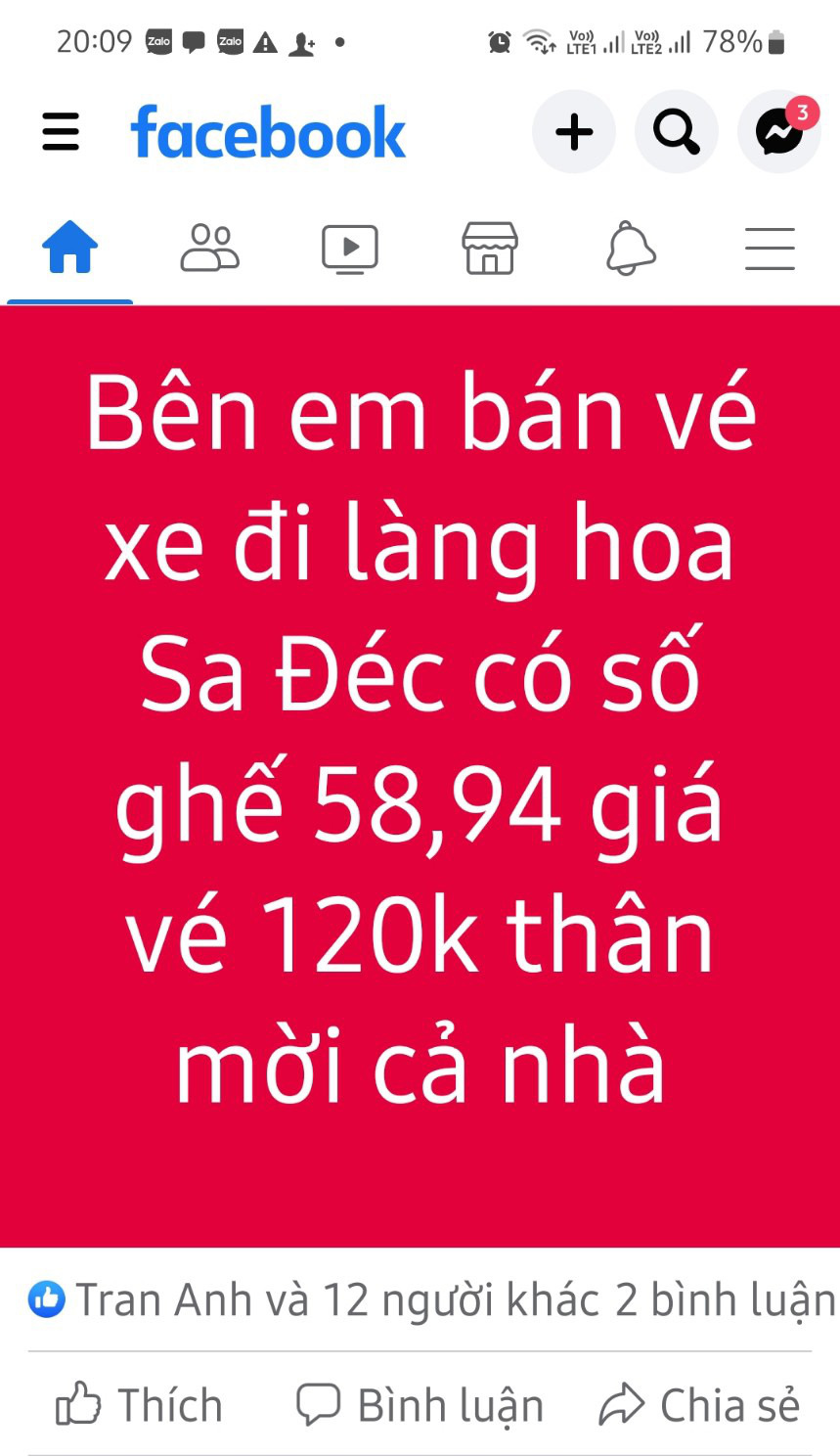 Một trong những kiểu lách quy định cấm bán vé số online - Ảnh: T.H