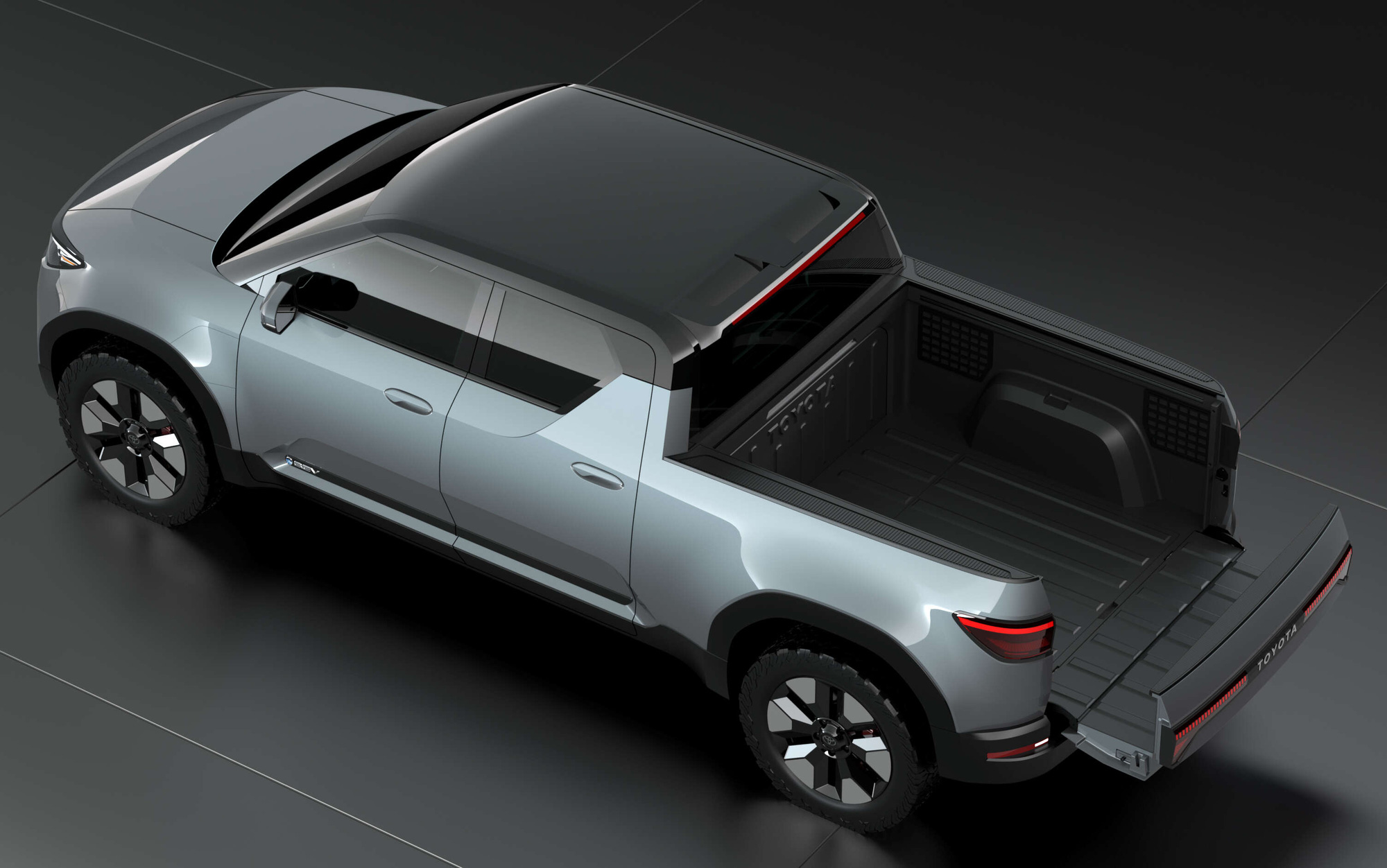 Toyota announced an electric pickup truck, but it's still not sure if it will go into production - Photo 5.