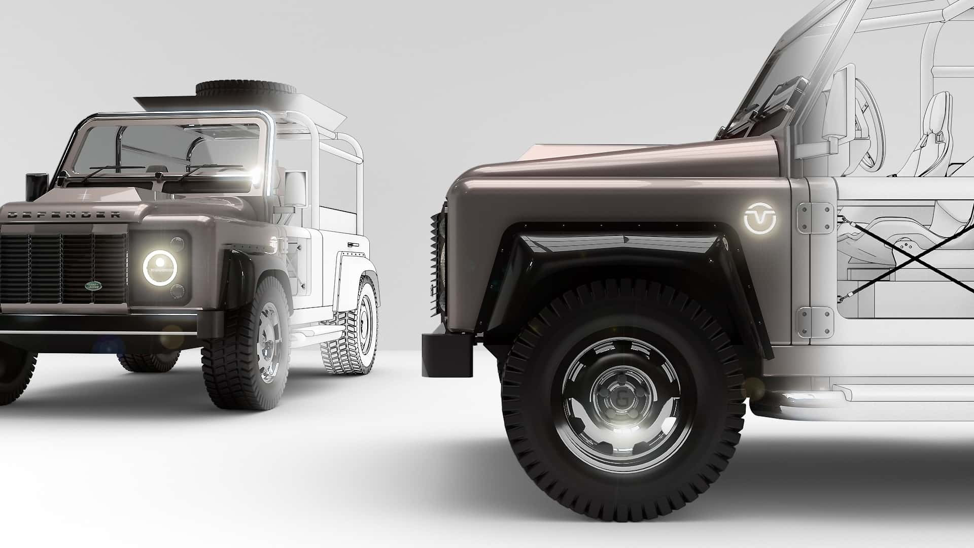 Electric vehicle conversion company Everati has launched the Land Rover Defender. 