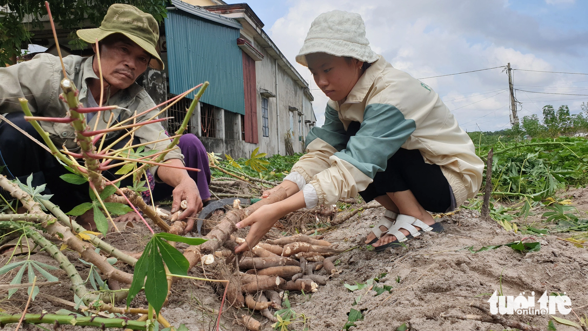 "Ngày có kết quả thi, cháu cũng tính không đi học nữa vì thấy cậu quá cực khổ. Nhưng tui nghĩ cháu đã quá thiệt thòi khi mất cha mẹ quá sớm rồi. Tui gắng được ngày nào thì sẽ gắng hết sức cho cháu đi học ngày đó…", ông Hùng nói - Ảnh: QUỐC NAM