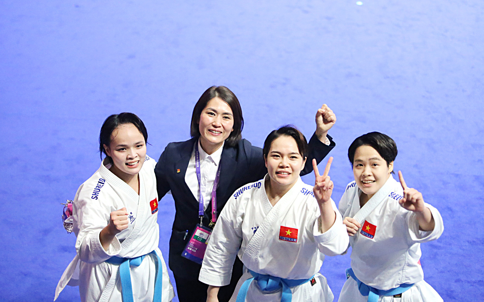 Hà Nội nhất toàn đoàn tại Giải vô địch trẻ karate quốc gia lần thứ 30- Ảnh 2. Kỳ Asiad mãn nhãn của karate Việt Nam