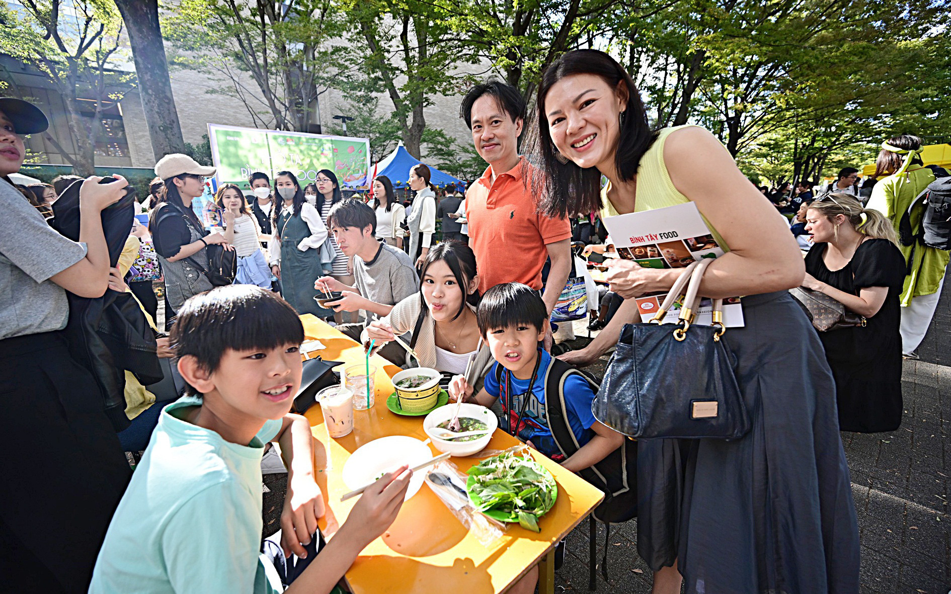 Phở Việt đã "đốn tim" thực khách Nhật Bản tại Vietnam Phở Festival