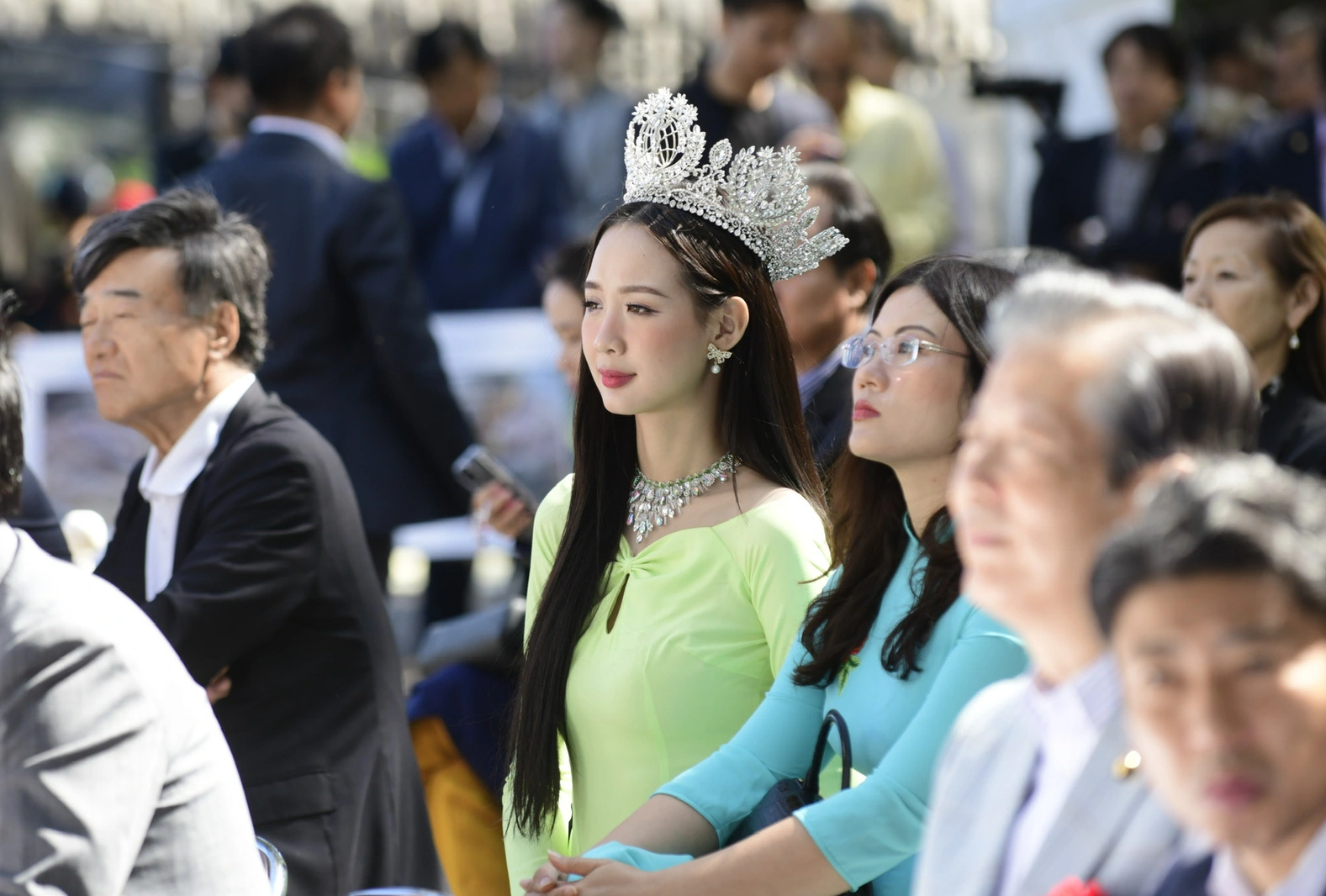 Vietnam Phở Festival 2023. Hoa hậu Liên lục địa Lê Nguyễn Bảo Ngọc, đại sứ của chương trình - Ảnh: QUANG ĐỊNH Hoa hậu Liên lục địa Lê Nguyễn Bảo Ngọc là đại sứ của chương trình năm nay