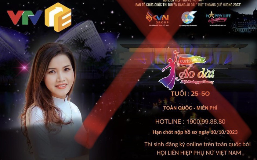 Đến tận nơi đăng ký tuyển sinh Nhanh như chớp nhí vì sợ bị lừa- Ảnh 3. Cảnh báo lừa đảo qua cuộc thi áo dài, thi ảnh áo dài