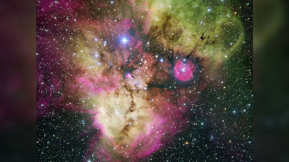 Skull and Crossbones Nebula - Photo: ESO