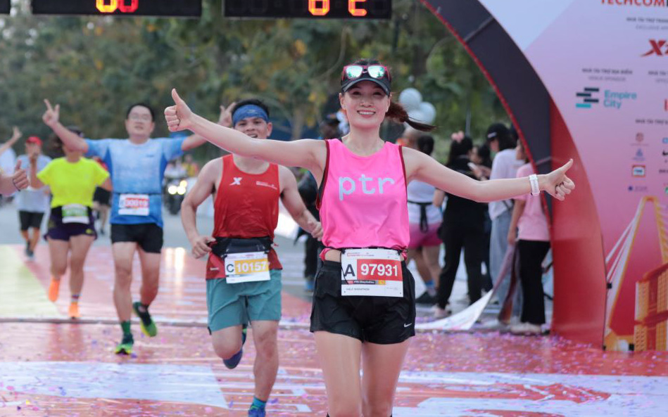 ‘Techcombank là lựa chọn cho khách hàng tin tưởng chuyển khoản vay’- Ảnh 2. Lý do Giải Marathon quốc tế TP.HCM Techcombank 2023 cháy vé