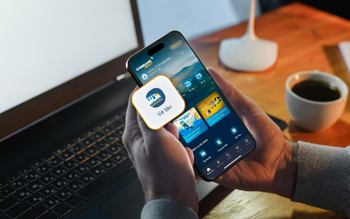 Eximbank đạt Giải thưởng ‘Fastest Growing Debit Issuers’ từ Mastercard- Ảnh 3. Tiết kiệm tới 100.000 đồng khi mua vé tàu Tết trên Eximbank EDigi