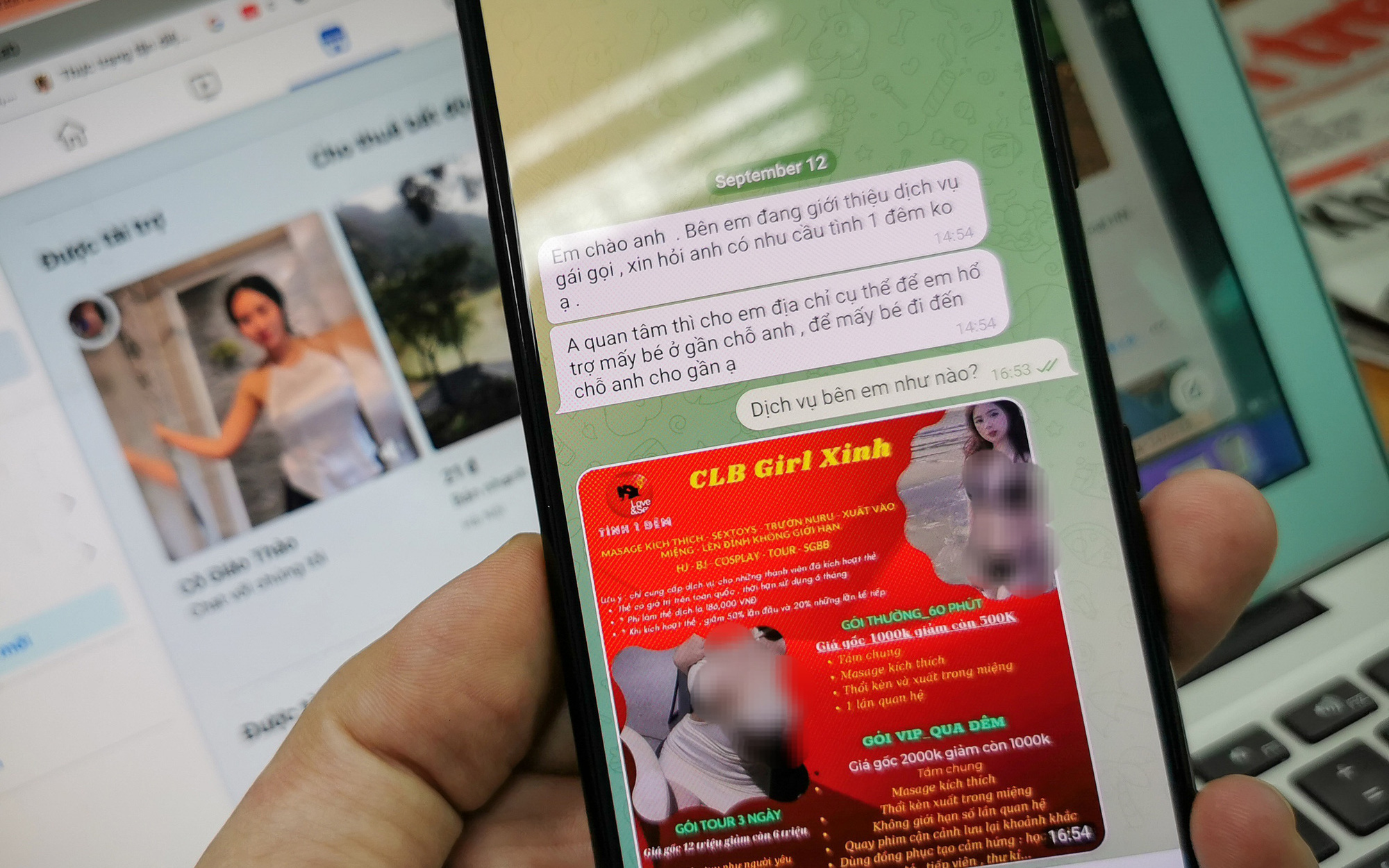 Phá đường dây môi giới mại dâm online có hơn 15.000 thành viên trên Telegram- Ảnh 3. Bộ Công an: Mại dâm biến tướng sugar baby - sugar dady, có diễn viên, người thi hoa hậu