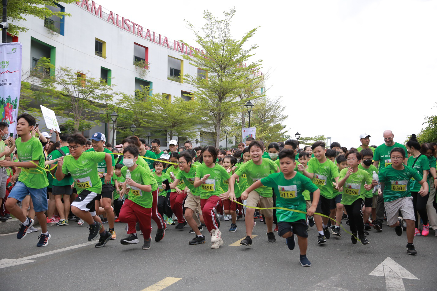 Cuộc thi chạy bộ gây quỹ trồng cây - VAS Green Day Run
