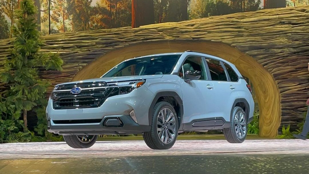 One of the new Subaru Forester images shared on the company's Instagram - Photo: Subaru