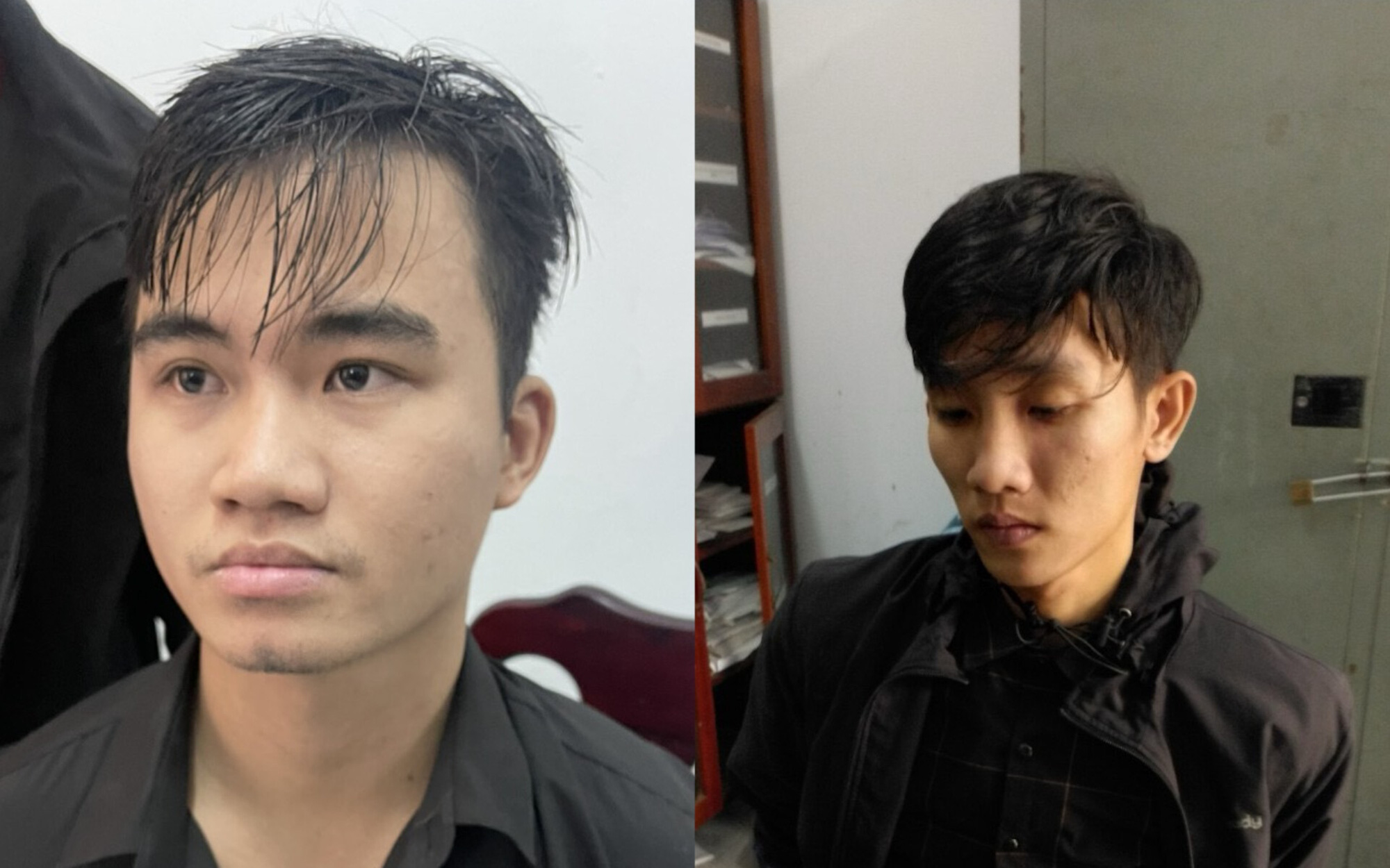 Vụ cướp ngân hàng, đâm chết bảo vệ: Khởi tố hai nghi phạm tội giết người, cướp tài sản- Ảnh 4. Camera ghi lại cảnh hai nghi phạm cướp ngân hàng ở Đà Nẵng