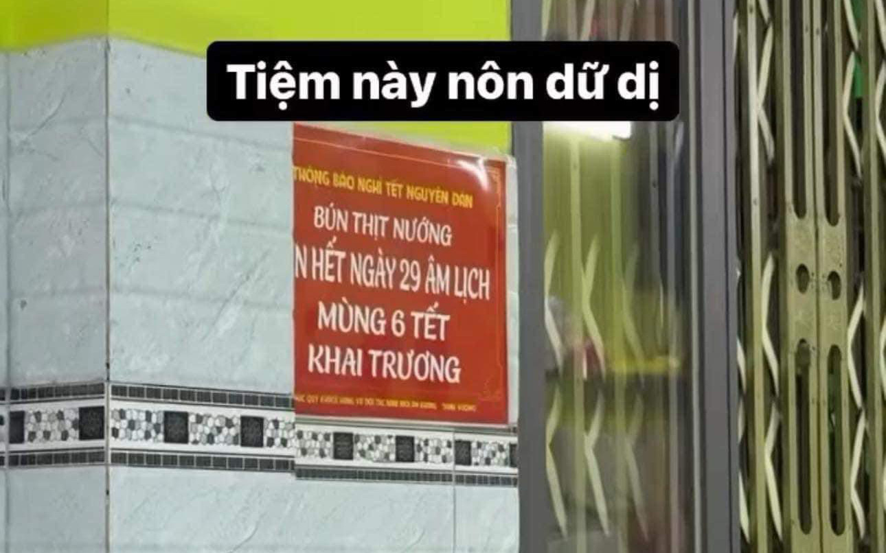 Ảnh vui 25-11: Quán bún thịt nướng