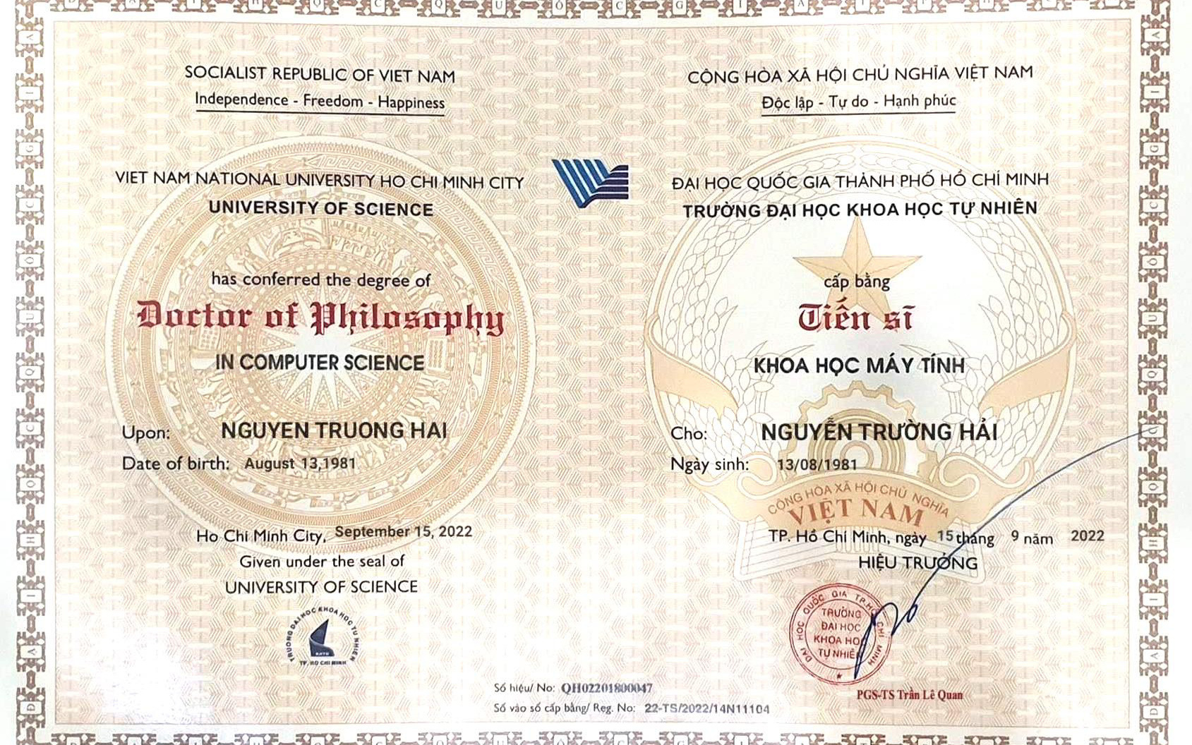 Giảng viên dùng bằng tiến sĩ giả chưa từng học ở Trường đại học Khoa học tự nhiên- Ảnh 2. Dùng bằng tiến sĩ giả làm trưởng, phó khoa nhiều trường đại học, cao đẳng