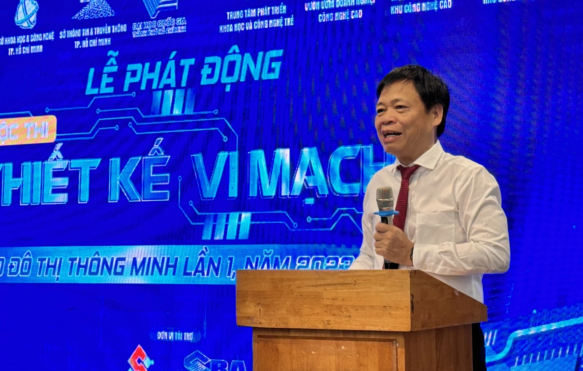Tiến sĩ Lê Quốc Cường, phó trưởng Ban quản lý Khu công nghệ cao TP.HCM - Ảnh: KHU CÔNG NGHỆ CAO