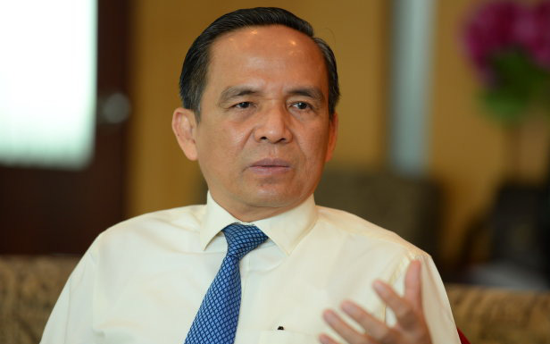 Bộ trưởng Lê Minh Hoan chúc mừng Tuổi Trẻ: Tờ báo mang sứ mạng kiến tạo sự phát triển- Ảnh 4. Ông Lê Hoàng Châu: Tuổi Trẻ Online cung cấp bức tranh toàn cảnh thị trường bất động sản