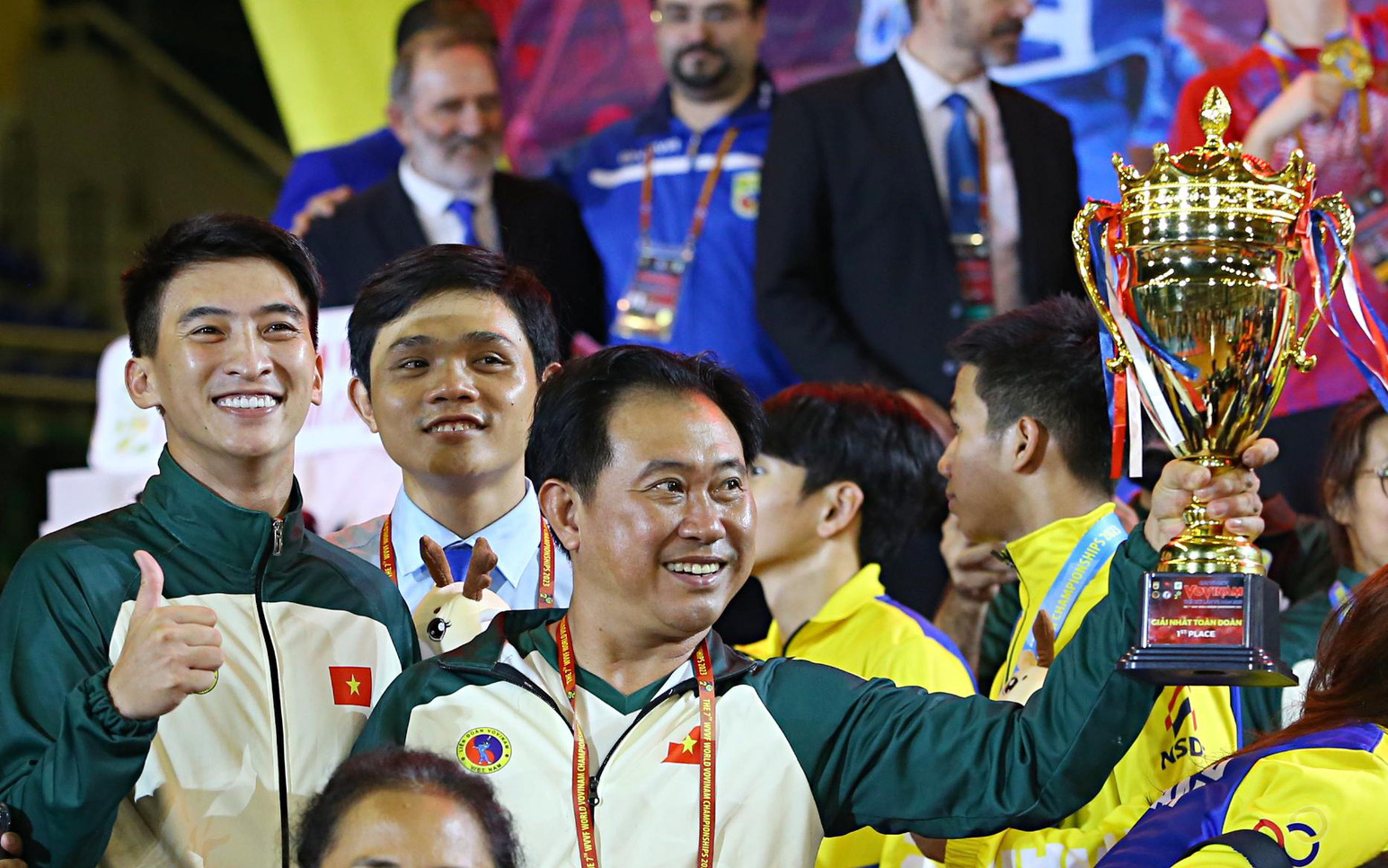 Giải vô địch Vovinam thế giới lần 7-2023: Lưu luyến ngày chia tay- Ảnh 4. Việt Nam giành ngôi nhất toàn đoàn Giải vovinam thế giới