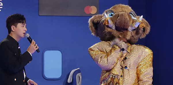 『覆面歌手』エピソード 14 の夜のバンド ドン エレファント - 写真: BTC 『覆面歌手』エピソード 14 の夜のバンド ドン エレファント - 写真: BTC