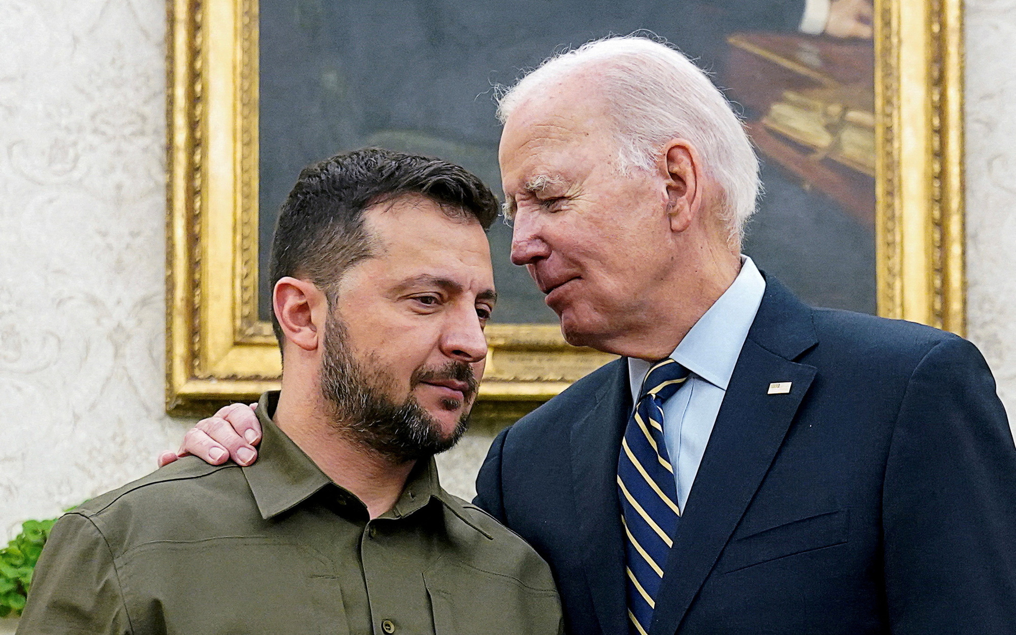 Ông Zelensky gặp ông Biden, nghị sĩ Mỹ nói Ukraine phải nhường đất để chấm dứt chiến sự