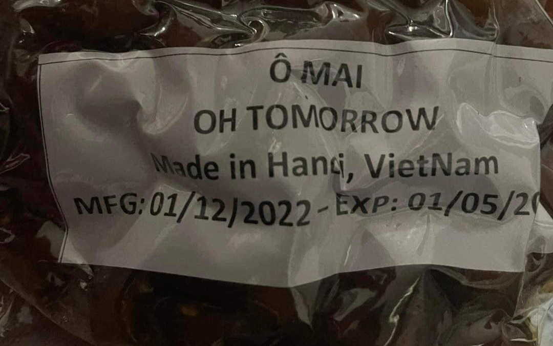 Ảnh vui 13-12: Hóa ra ô mai là